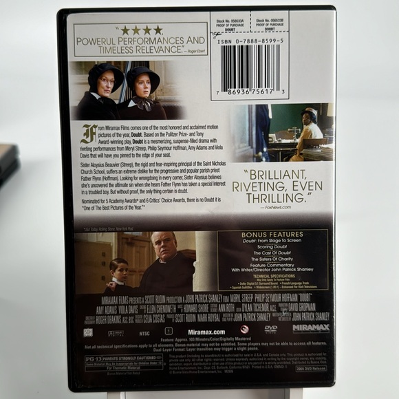 Doubt. Meryl Streep. Philip Seymour Hoffman. - Picture 3 of 4